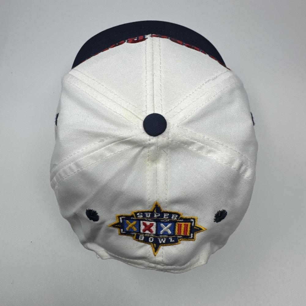 Vintage Super Bowl XXXII 1998 Broncos vs Packers Logo7 Snapback‎ Hat Cap - Picture 9 of 14